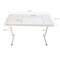 SewingRite SewStation 101 Portable Folding Sewing Table with Steel Legs - Perfect for Craft and Sewing Room